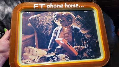 ET Phone Home Vintage Lunch Tray Used 1980's RARE! 