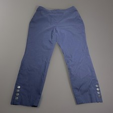 Liz Claiborne Women  s Pull On Ankle Pants Career Work Business Casual Size 10