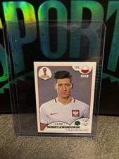 Panini World Cup Russia 2018 Robert Lewandowski Football Cards Stickers # 609