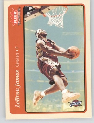 2004-05 Fleer Tradition #140 LeBron James