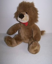 12" People Pals Cute Lion with Bowtie Plush Doll Toy