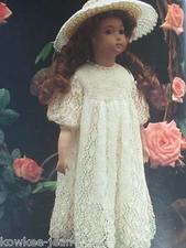 Heirloom Knitting for Dolls: gorgeous vintage clothes patterns Furze Hewitt HC