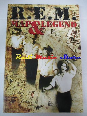 *BOOK BOOK R.E.M. Map & Legend 2004 LO VECCHIO LP DVD LIVE (B43) *