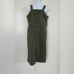 universal thread button down dress