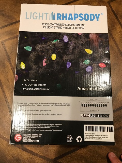 alexa controlled christmas lights