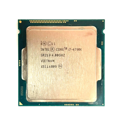 Intel Core i7-4790K Unlocked SR219 4.0GHz 8MB LGA1150 Desktop CPU [Fair Grade]