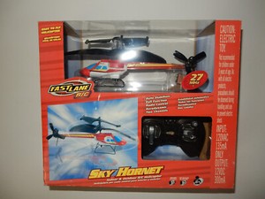 R/C HELICOPTER SKY HORNET. FAST LINE. MINT IN THE BOX NEVER OPENED.