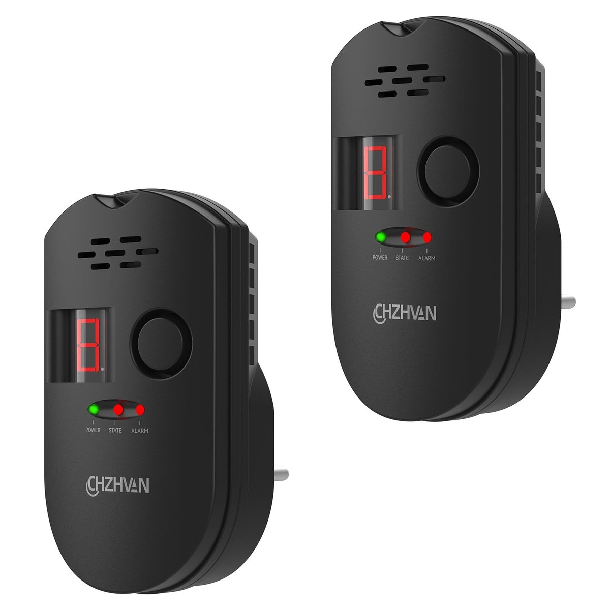 CHZHVAN Rilevatore di Gas, Rilevatore di Fughe GPL/Gas Naturale