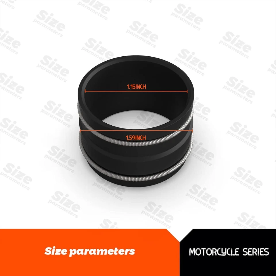 Pipe Silencer Exhaust Joint Boot 14771-28C02 For 1989-2008 Suzuki Rm250 Rmx250 Foto 3 de 4