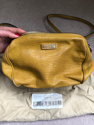 バッグ・カバンその他 Burberry Crossbody bags Yellow Burberry Check crossbody bag in yellow - Burberry | Mytheresa