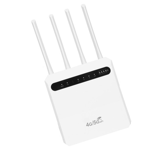 4G Wifi Router 600Mbps Standard Sim Card Slot 4 Antennas Support 20 Device Set - Picture 12 of 23