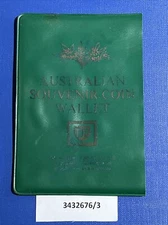 Australian Australia Empty Wallet BP GREEN PRE-DECIMAL NO COIN (3432676/3/C7)