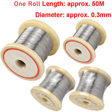 Wholesale 50m-200m 0.3mm Electric Wire For Hot Wire Foam Cutter Machine 1-4Rolls