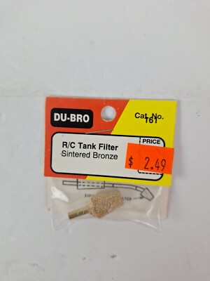 DU-BRO Cat. No. 161 Tank Filter RC Model Engine Sintered Bronze