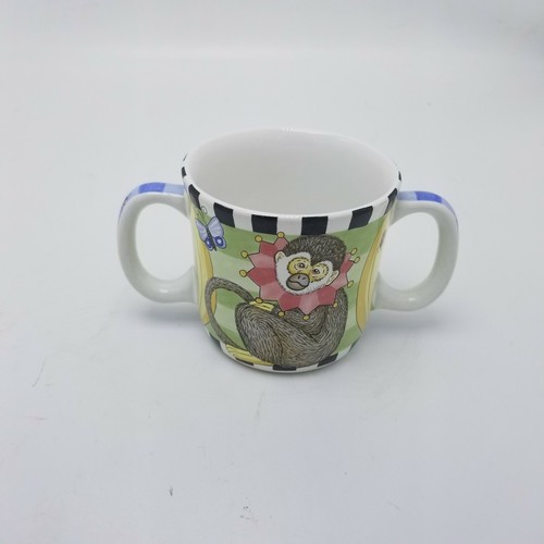 KBR Kelly B. Rightsell Set per bambini: piatto e tazza con 2 manici - Foto 5 di 6