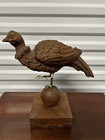 19th Century American Carved Wood Bird Model of a Pheasant — photo 2