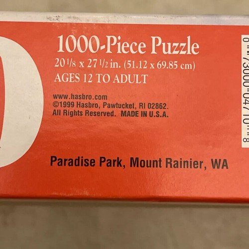 Vintage Guild 1000 Piece Jigsaw Puzzle Paradise Park Flowers - Picture 4 of 5