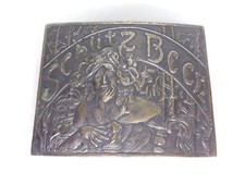Vintage Schlitz Beer 1904 St. Louis Fair Woman Belt Buckle Breweriana