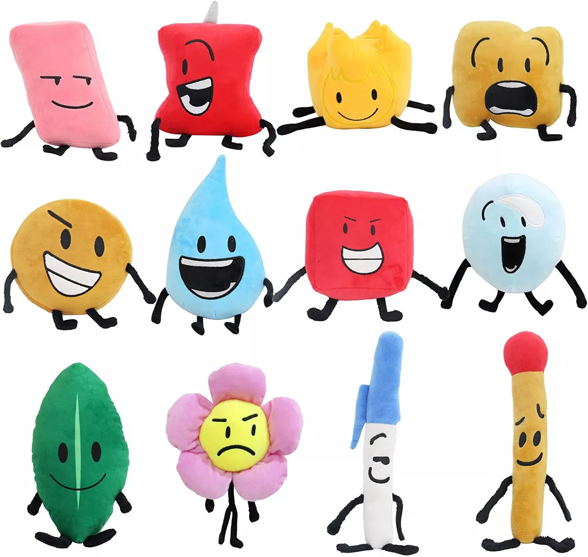 Dream Battle Island Plush Toy Bfdi Plushies for Game Lover Soft For Kids