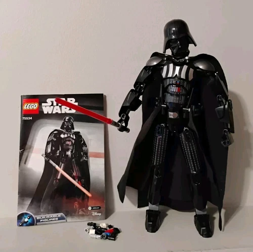 2018 LEGO Star Wars 75534 Darth Vader Buildable 12" Action Figure COMPLETE