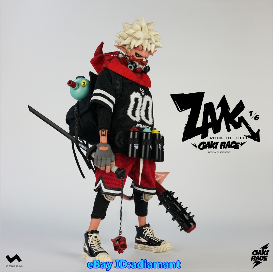 GAKI RACE #0 Zaiki J.T STUDIO 1/6 Scale Action Figure Anime Model