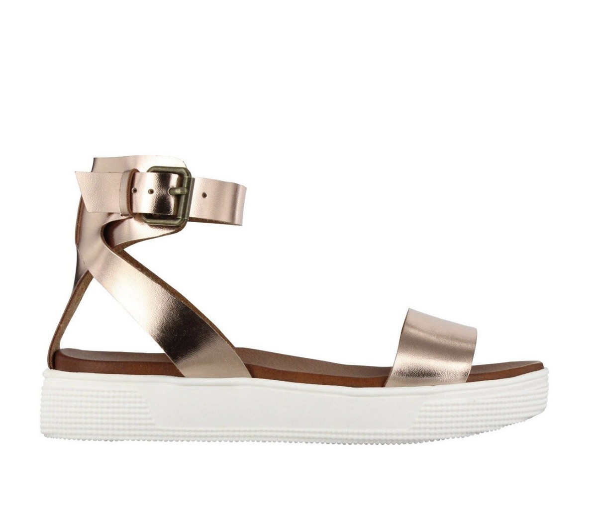 MIA Ellen Rose Gold Round Toe Sandal 9M