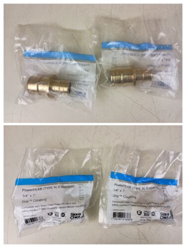 17pc PEX Grip Expansion Coupling Lot Nibco & Sioux Chief New Old Stock Assorted - Picture 3 of 5
