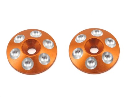 ARROWMAX Alu Unterlegscheiben für Heckflügel orange AM030101 