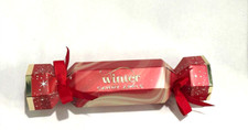 BATH BODY WORKS SET OF 3 BATH FIZZIES WINTER CANDY APPLE NEW