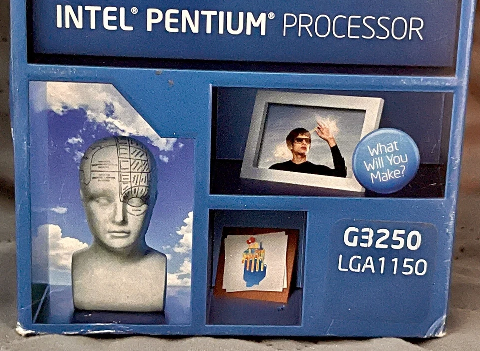intel PENTIUM PROCESSOR CPU G3250 LGA1150 Desktop 3.2 GHZ - 3MB Cache SEALED - Image 3 of 4