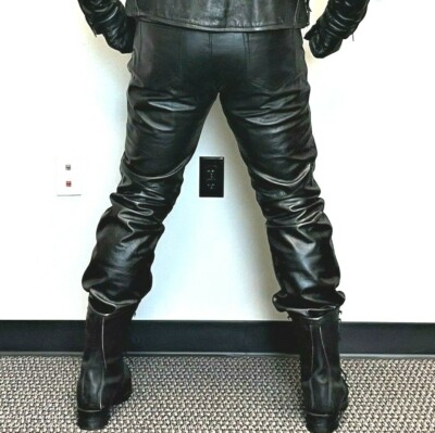Genuine Harley Davidson Leather Pants CA-03402 Size 31 | eBay
