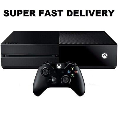 Microsoft XBOX ONE Console 500GB Black + Controller + 3 Microsoft XBOX ONE Console 500GB Black + Controller + 3