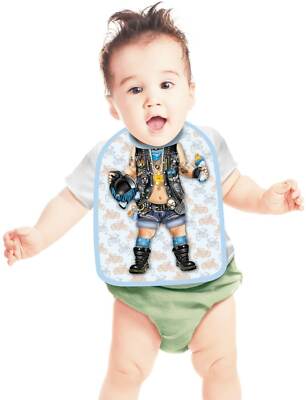 Baby Kinder Lätzchen - Biker Boy Kleckerschutz (BB-47802)