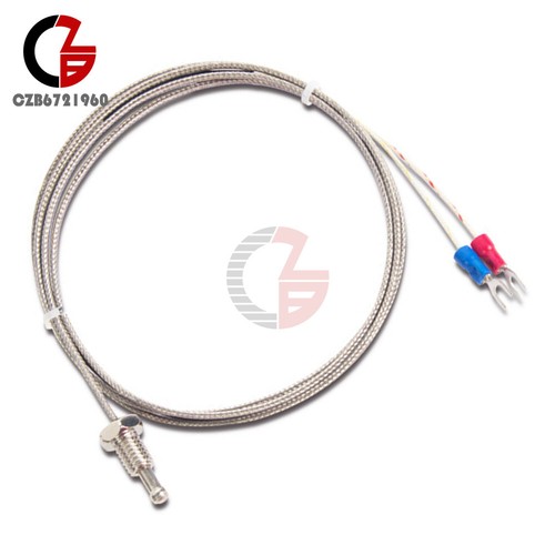 Thermocouple Temperature Sensor Cable Controller CG wrnt-02 M6 thread K - Picture 18 of 24