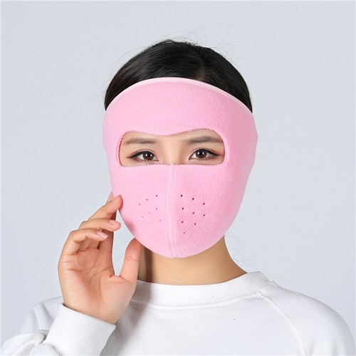 Fleece Ski Mask Cycling Full Cover Face Mask Warm Mask Outdoor Windproof Mask - Picture 17 of 22