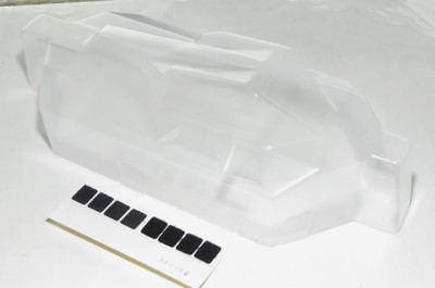 TKR9005 TEKNO EB48 2.2 BUGGY CLEAR BODY WITH WINDOW MASK