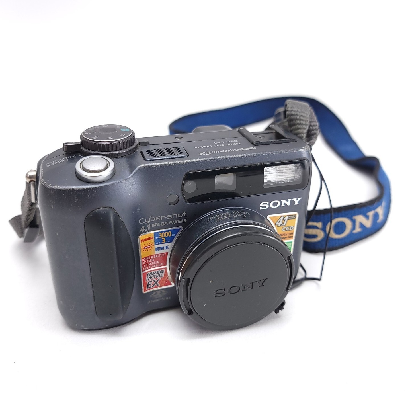 Sony Cyber-Shot DSC-S85 4.1MP Digital Camera with Carl Zeiss Lens No Battery Untested