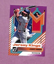 2025 Donruss JERSEY KINGS Purple James Wood  /49 #JK-JW Memorabilia