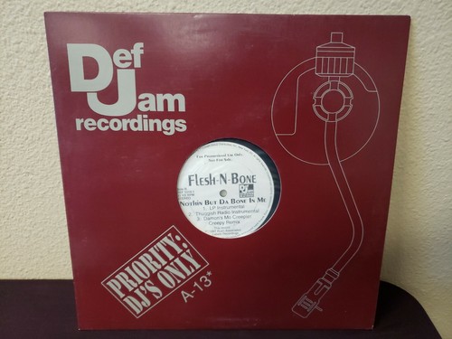 Rare Flesh N Bone Promo Lp Nothin But Da Bone In Me Def Jam Rare Vinyl 