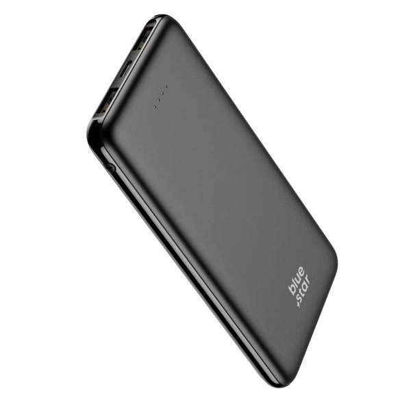 Powerbank 10000 Mah 2A In Schwarz, USB-A, USB-C & Micro-Usb AnschlüSse-image