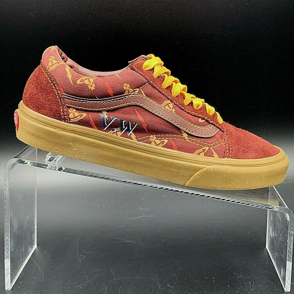 VANS x Vivienne Westwood Old Skool Low Top Womens sz 8 Mens sz Anglomania | eBay