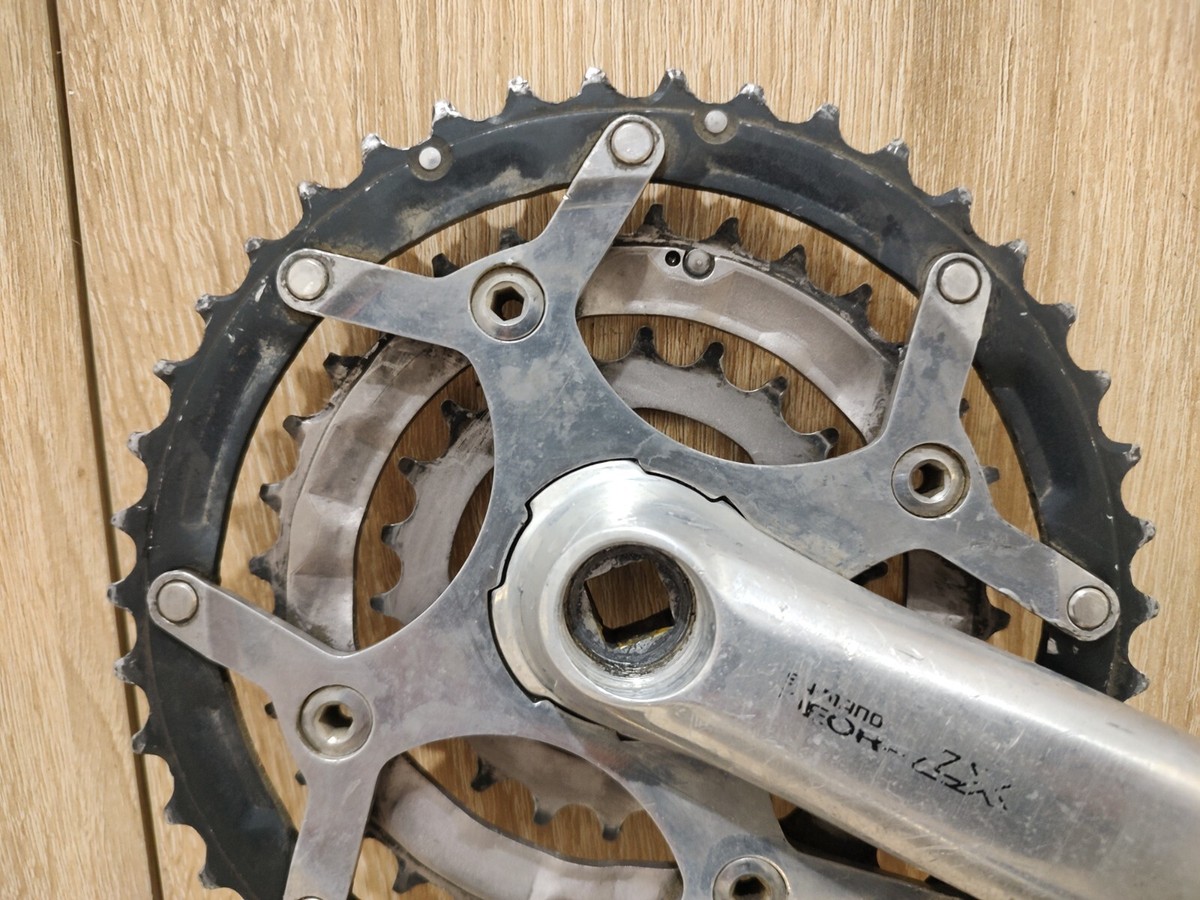 SHIMANO DEORE LX FC-M569 CRANKSET 175MM 42/32/22T | eBay