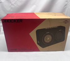 Kicker 43TCWRT82 8" COMPRT Subwoofer Enclosure 2-OHM