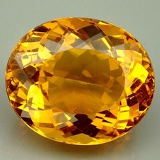 30.6Ct. Delightful  Orange Citrine Oval