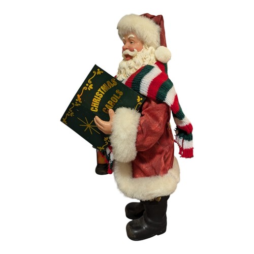 Kurt Adler Ashley Cooper Kringlekins Santa Silent Night With Box Christmas Video - Picture 11 of 14