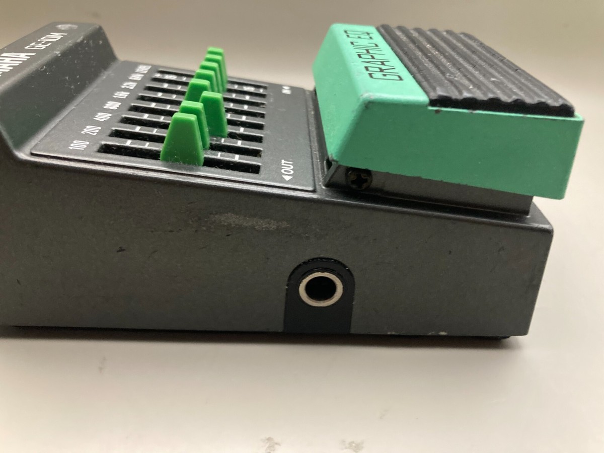 Yamaha GE-10M Graphic Equalizer Guitar Effect Pedal 7Band EQ from