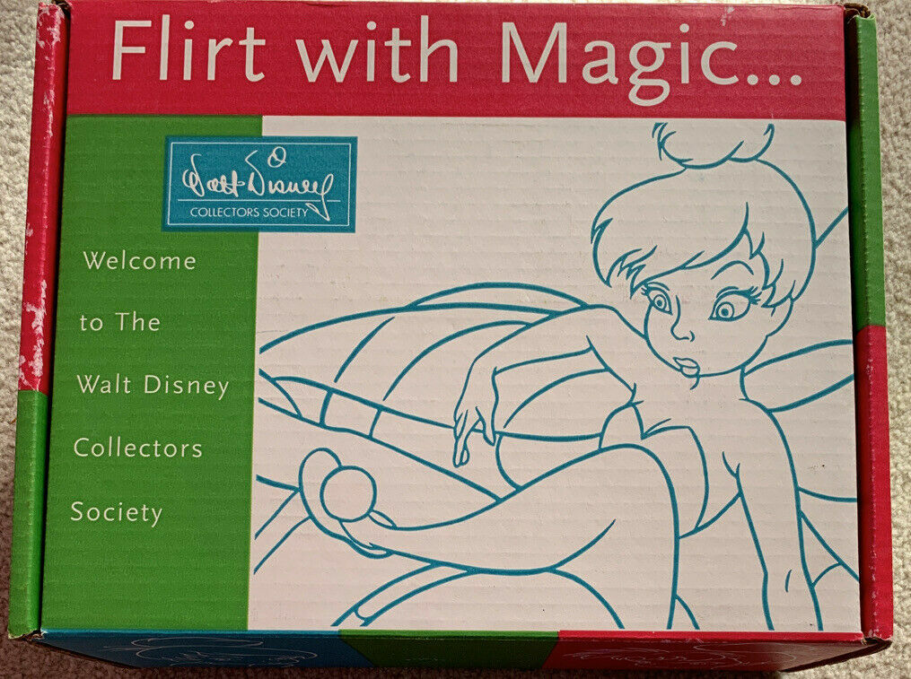 WDCC Tinker Bell Little Charmer New in Box with Pin Peter Pan Disney