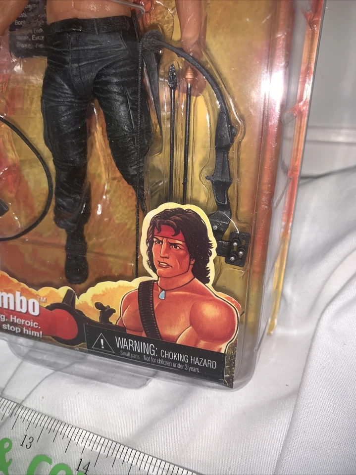 SDCC 2015 NECA RAMBO FORCE OF FREEDOM 7" FIGURE EXCLUSIVE SYLVESTER STALLONE - Image 3 of 4