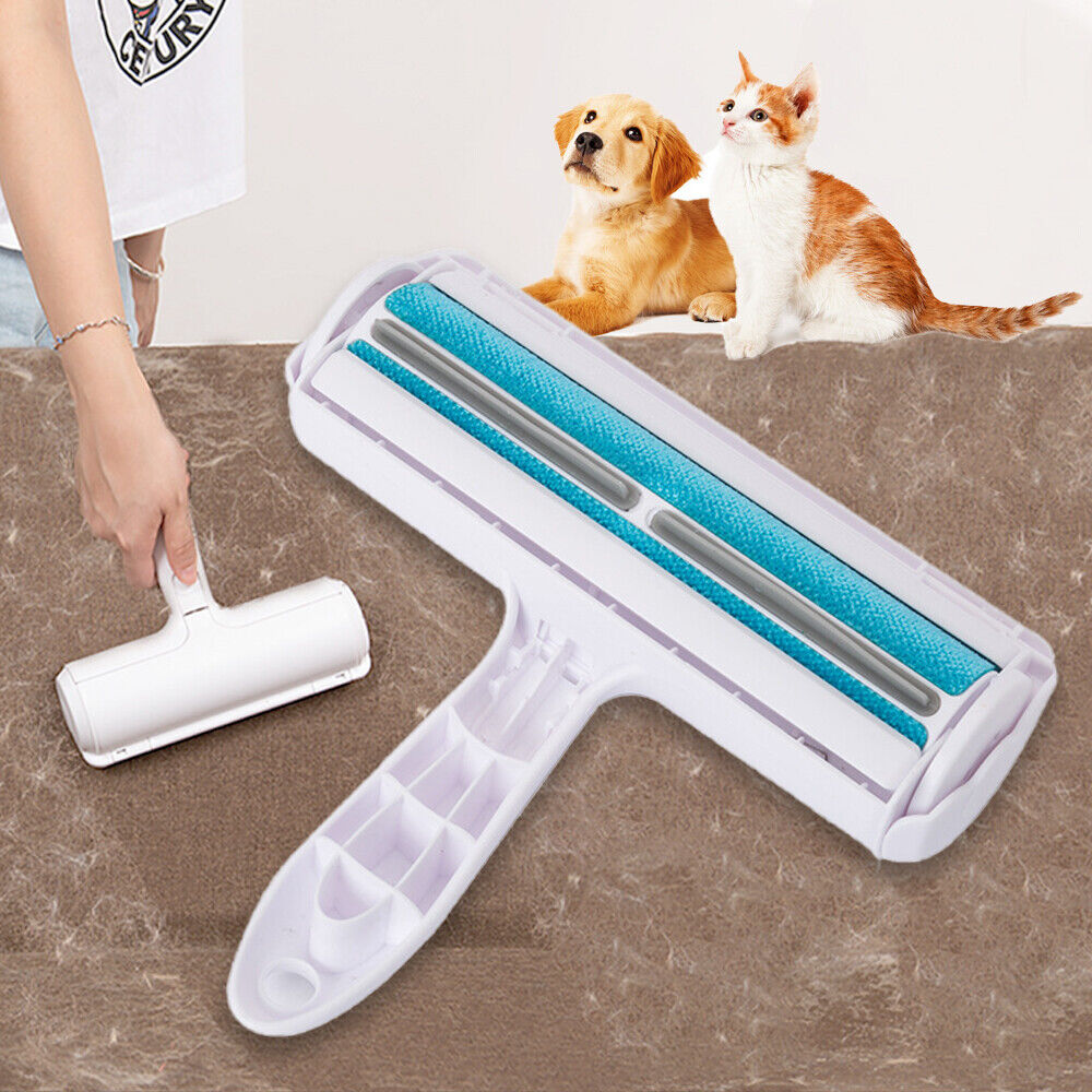 Pet Hair Remover Sofa Clothes Lint Cleaning Brush Reusable Dog Cat Fur  Roller | eBay