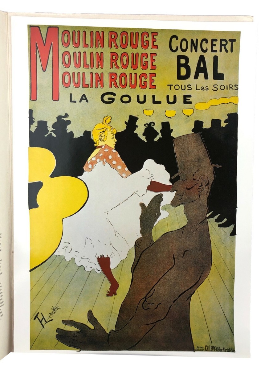 Henri de Toulouse-Lautrec Poster Binder 6 Posters 12 x 7
